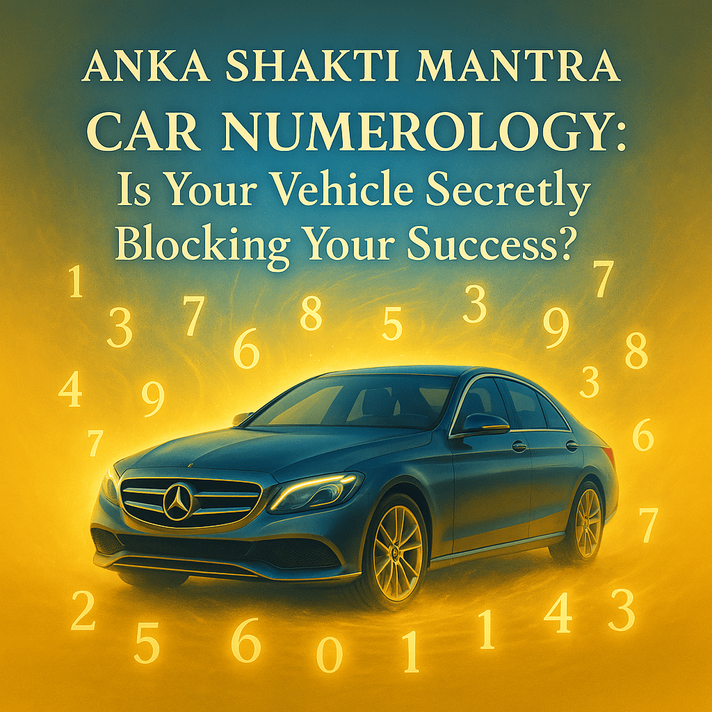 🚗 Car Numerology: Is Your Vehicle Secretly Blocking Your Success?